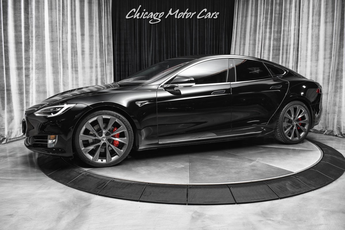 Black 2020 Tesla Model S